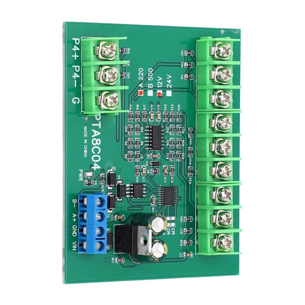 4-kanals PT100 RTD RS485 Temp Transmitter Modul Modstand Datalogger A220 -40-220℃ 12V DC