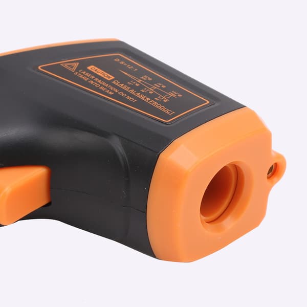 Temperaturmålepistol Infrarød med LCD-display Industriel Termometer GM320SOrange