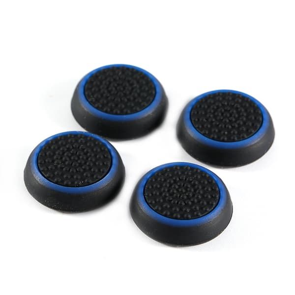 4 stk. silikone-controller-tommelfinger-joystick-hætte til PS3 PS4 XBOX Blå