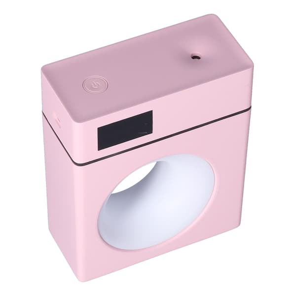 500 ml rosa billuftfuktare USB-driven dimdiffusor för hemmakontor sovrum