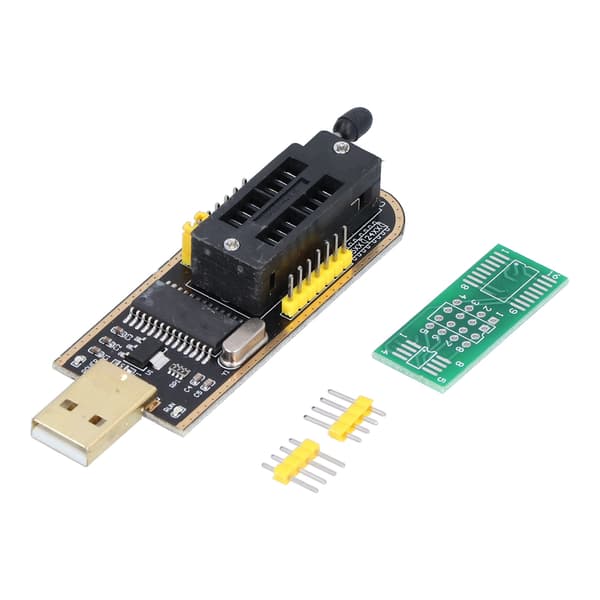 CH341A USB BIOS-programmørmodul EEPROM Flash-chip til fejlfinding og backup
