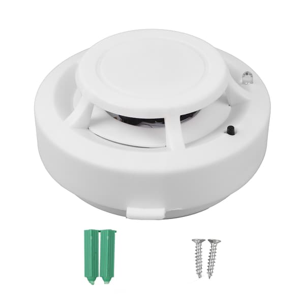 Røgalarm Lyd Lys Brandalarm Beskyttelse Hjem Sikkerhedssystem Røgsensor Alarm 9 til 12V