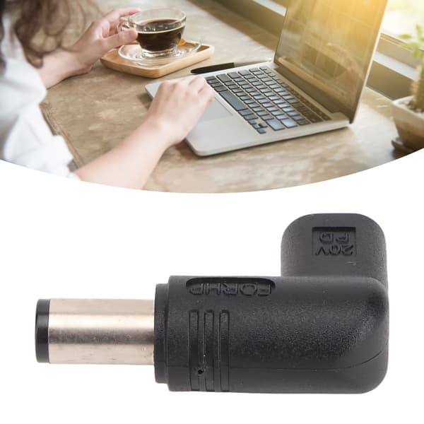 USB Type C naaras-DC-adapteri 7.4x5.0mm E Mark Smart Chip 100W PD pikalataus Type C-DC-pistokeadapteri