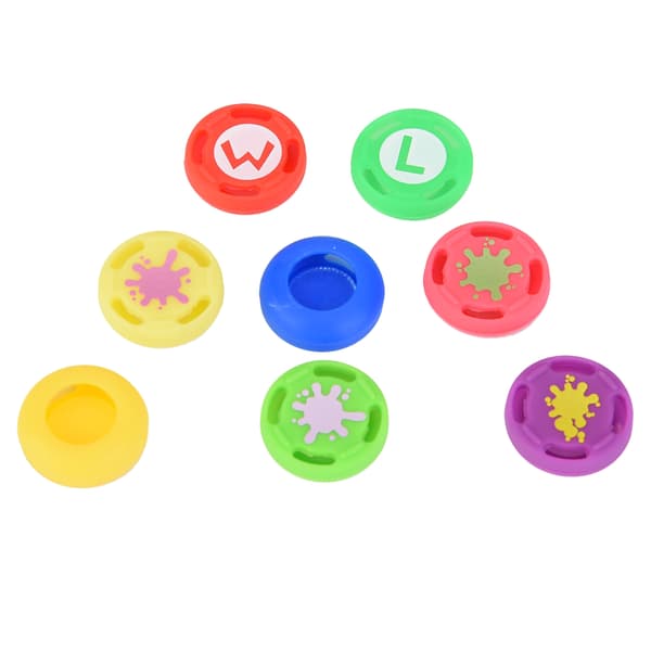 8 STK. Erstatning Silikone Analog Controller Joystick Tommelfingergreb Hætte Cover Til Switch PRO