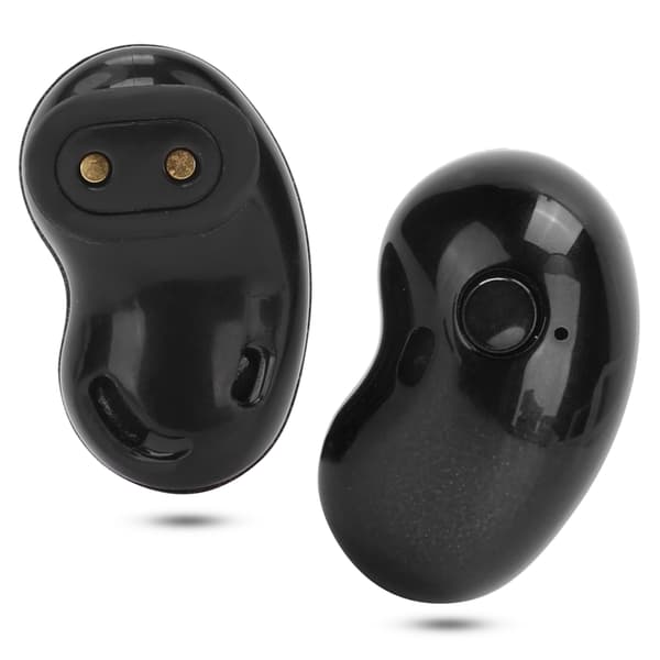 S6 PLUS TWS Bluetooth 5.1 Høretelefon LED Farveskærm Trådløst Headset Ørepropper med Mikrofon Sort