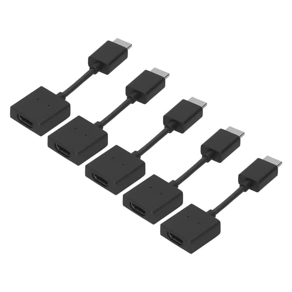 5 kpl HD Multimedia Interface -jatkokaapeli uros-naaras-adapterimuunnin 4K