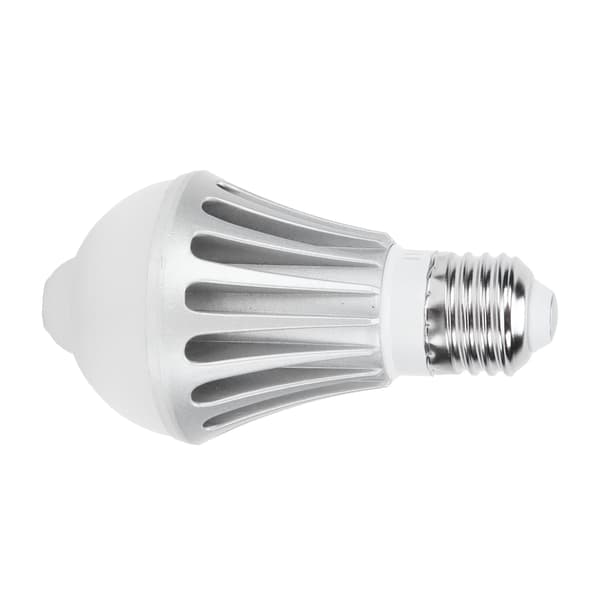 7W E27 Rörelsesensor LED-lampa Varmvit 85-265V för Hall & Trapphus