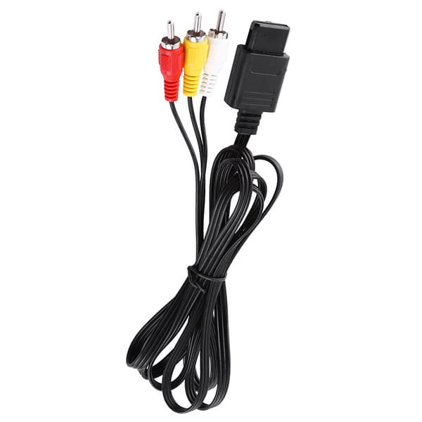 Audio TV Video Kabel A/V Komposit RCA Kabel til N64 Nintendo GameCube