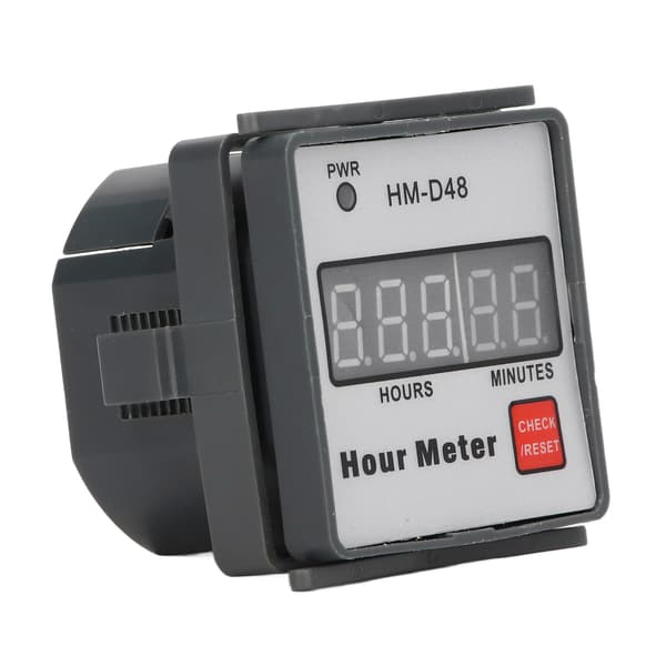 Timräknare Digital Display 0‑999.99h Timer Timräknare AC 220V för Motorutrustning
