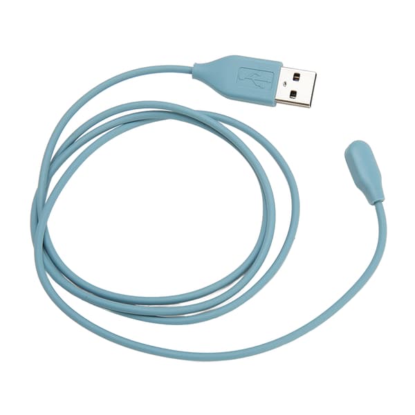 Bluetooth Headset Opladerkabel TPE USB Høretelefon Opladerledning til Aeropex AS800 Erstatning Blå