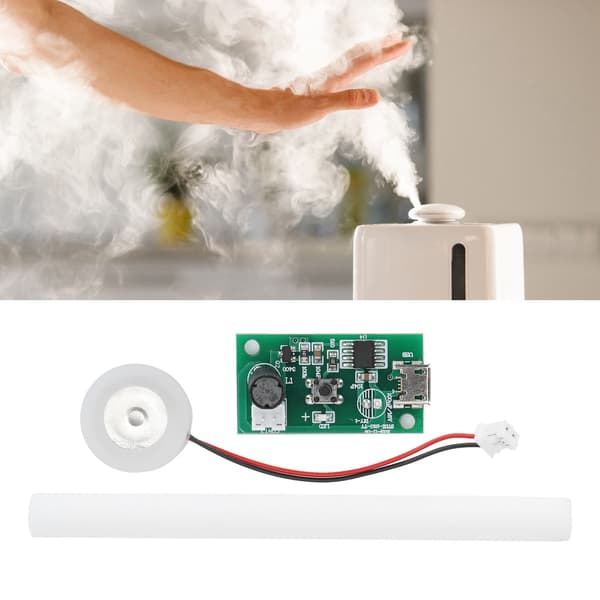 Forstøverpladedriverkort med timer-switchmodul til 5V USB-luftfugter