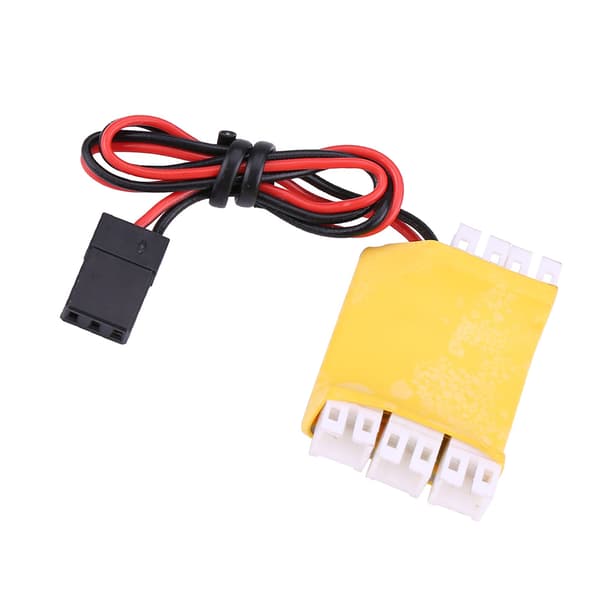8 LED-belysningssystem Kit Simulering Blinkande Lampor för RC Flygplan Helikopter