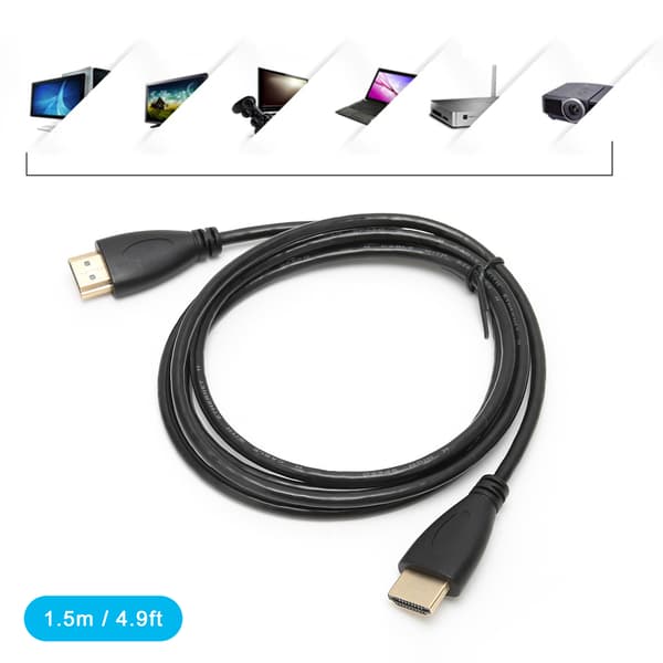 HD Multimedia Interface til HD Multimedia Interface overførselskabel til TV OS/HDTV/Xbox/PS4/PS3/projektor 1,5M
