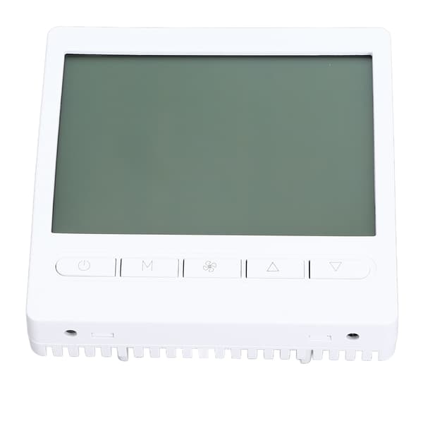 Digital termostat PC ABS-hölje Knappkontroll NTC-sensor LCD-display Hotelltermostat för luftkonditionering