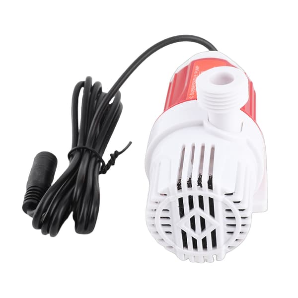 Borstlös dränkbar vattenpump Tyst DC12V 10W 3.3M lyfthöjd Mini Akvarium
