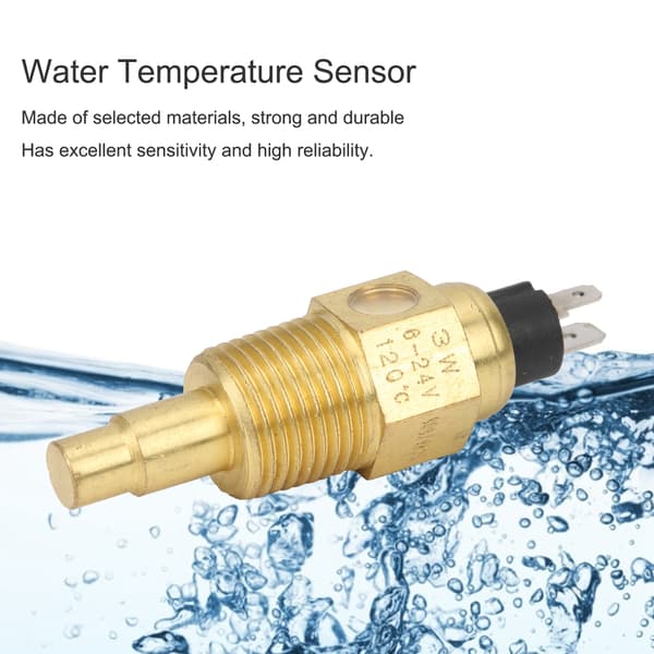 Vandtemperatursensor sendeenhed 622-342 0-120°C NPT 1/2\" 3W 6-24V Erstatning