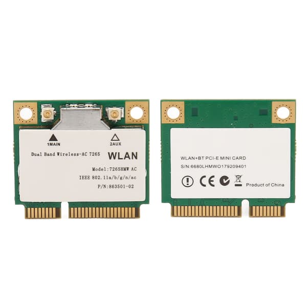 7265HMW trådløst netværkskort 1200Mbps 2.4 5Ghz Bluetooth 4.2 Mini PCIE Interface WiFi-adapter til Windows 7 8 10