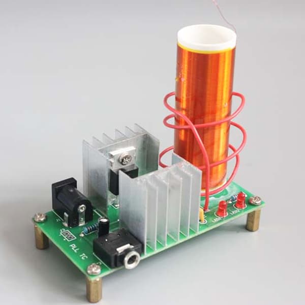 15-24V Arc Plasma Højttaler DIY-sæt, Elektronisk Spole Transformer Modul, Reservedelssæt