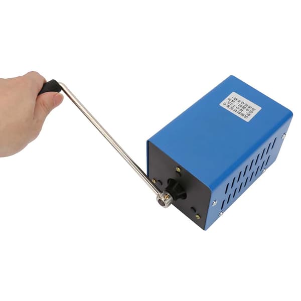 Bärbar Högeffekts Handvevad Laddningsgenerator USB-laddning Nöd-Dynamo