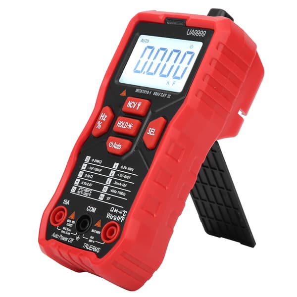 UA9999 Digitalt Multimeter Nøjagtig AC/DC Voltmeter Kapacitans Modstand Ohm Tester