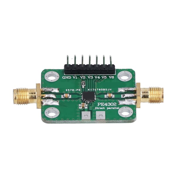 RF-dæmpningsmodul 6-bit 1MHz-4GHz digital styring, 3,3V parallel/seriel grænseflade