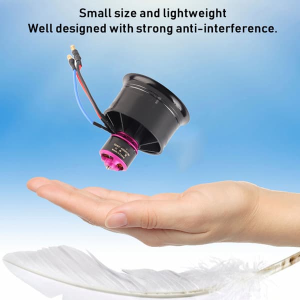 Til EDF 50mm 11-bladet ventilatorpropel med motor til RC flymodel tilbehør KV4300 4S