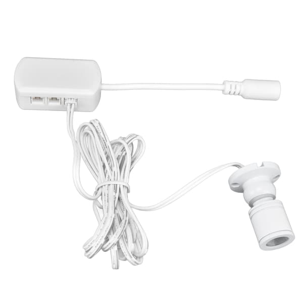 LED-underskåpsbelysning USB-strömförsörjning Dimbar vitt ljus LED-vitrinlampa med 3 installationsmetoder 1 för 4