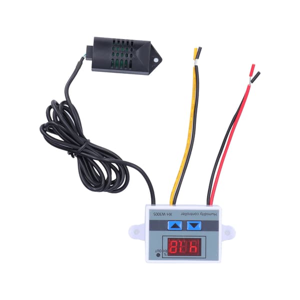 Fugtighedsregulator Mikrocomputer Digital Termostat Sensor til Drivhus Champignon Dyrkning