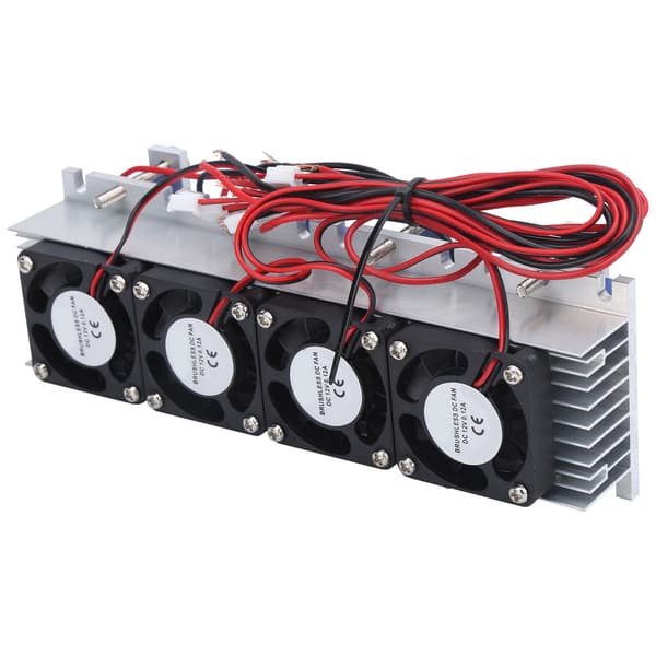 Termoelektrisk køler 288W Peltier 12V DC halvleder luftkøler DIY kølesæt