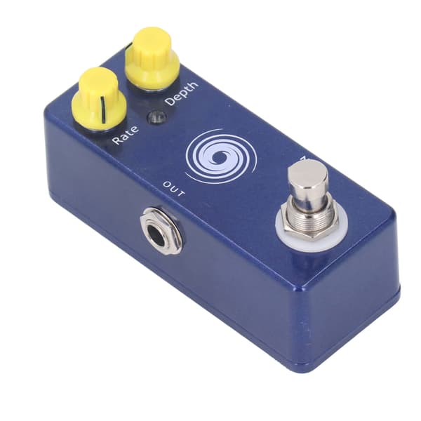 Multi Effects Gitarrpedal Aluminiumlegering Elgitarr Effektpedal för Prestanda DC 9V 12mA