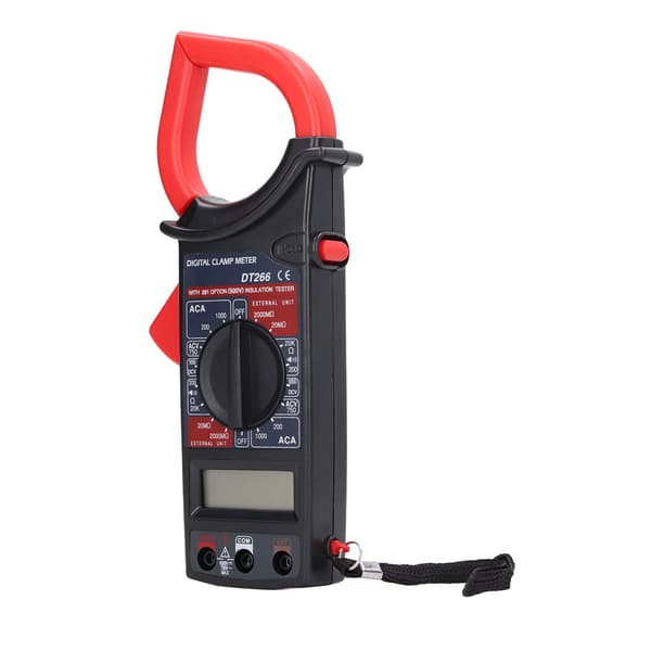 Digital klämmätare Multifunktionell AC DC Voltmeter Smart Strömtestare Multimeter NCV för mätning