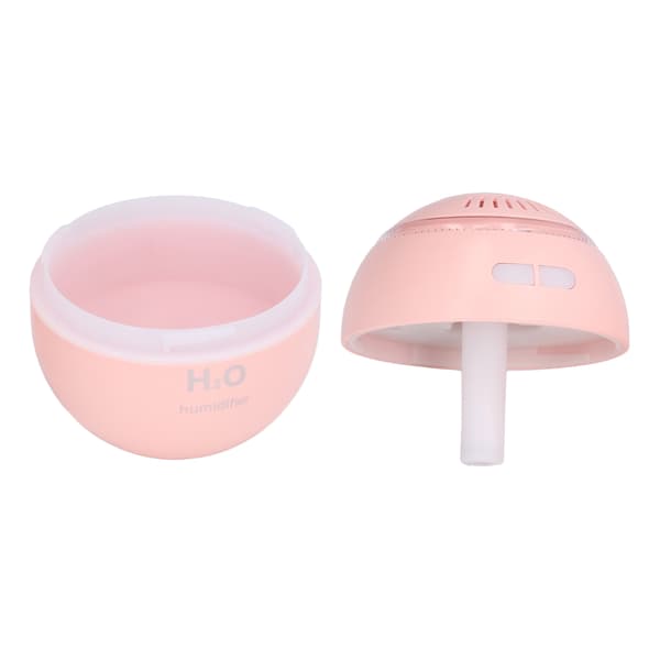 DC 5V/1A 120ML USB Luftfuktare 2 Växeljustering Aromaterapi Eterisk Oljediffusor Rosa