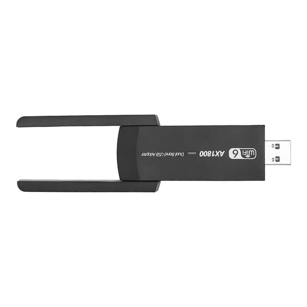 WiFi 6 Adapter USB3.0 2.4GHZ til 5.0GHZ AX1800Mbps MU MIMO USB Netværkskort til PC Desktop Bærbar