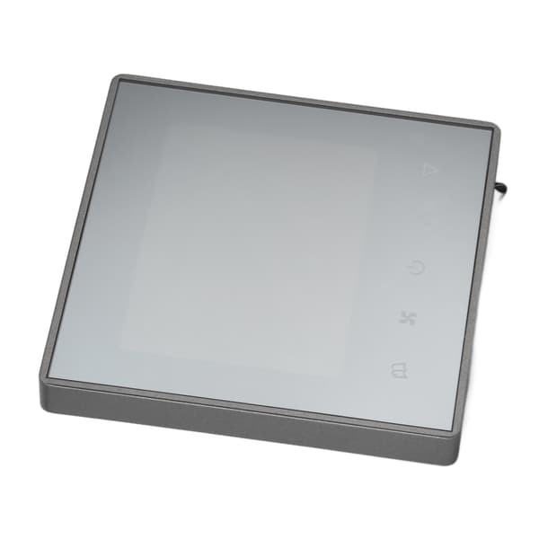 Digital Termostat LCD-skærm Touchscreen Smart Aircondition Temperaturregulator til Hjem Hotel AC220V Grå