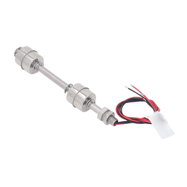 Vandstandssensor Flydekontakt 150 mm Rustfrit Stål Dobbelt Kugle Controller 0-220V Høj Følsomhed
