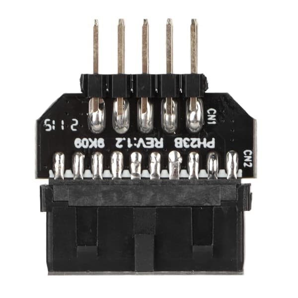 USB Moderkortssplitter Moderkort Usb2.0 9-stift till Usb3.0 19-stift Frontpanel Plug-in Hona Plug Omvandlingsadapter