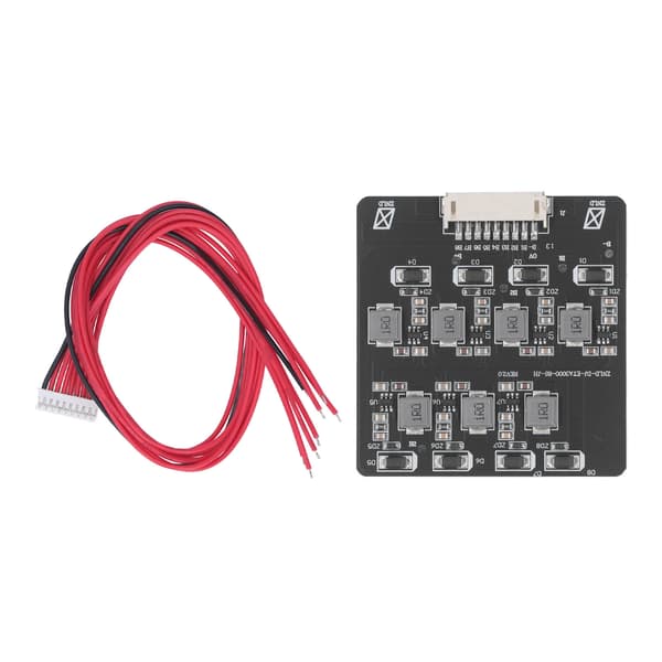 Batteri Aktiv Balancer Modul 1.2A 8S 2.0V-4.5V Lithium Equalizer Board med Ledning