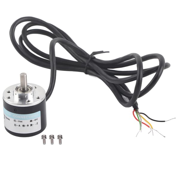 Solid aksel ABZ 3-faset encoder 30KHz 1000/1024 puls DC5-24V bevægelsesstyring