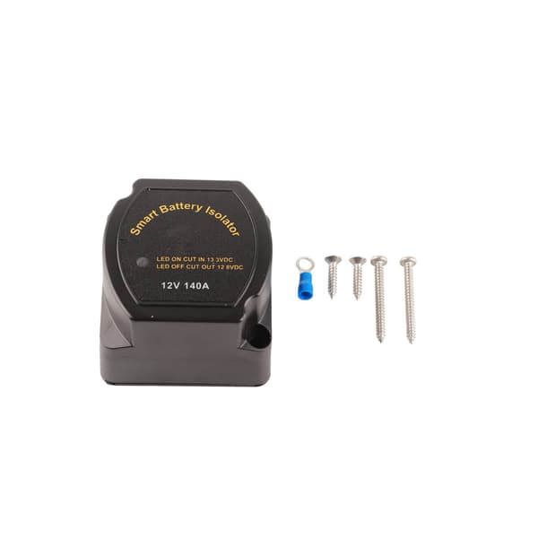 12V 140A Dubbel Batteriisolator VSR Automatisk Laddningsreläsats