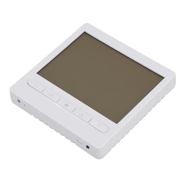 2 i 1 programmerbar termostat 3A 10A LCD smart temperaturregulator för luftkonditionering golvvärme