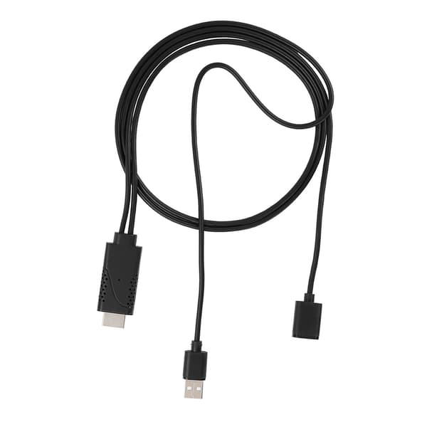 2 i 1 1080P USB hun til HDMI han HDTV adapterkabel til iPhone Android