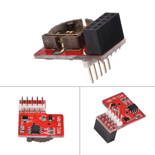 DS1307 Board RTC-modul Højpræcisions realtidsurmodul til Raspberry Pi 3 / 2 Model B