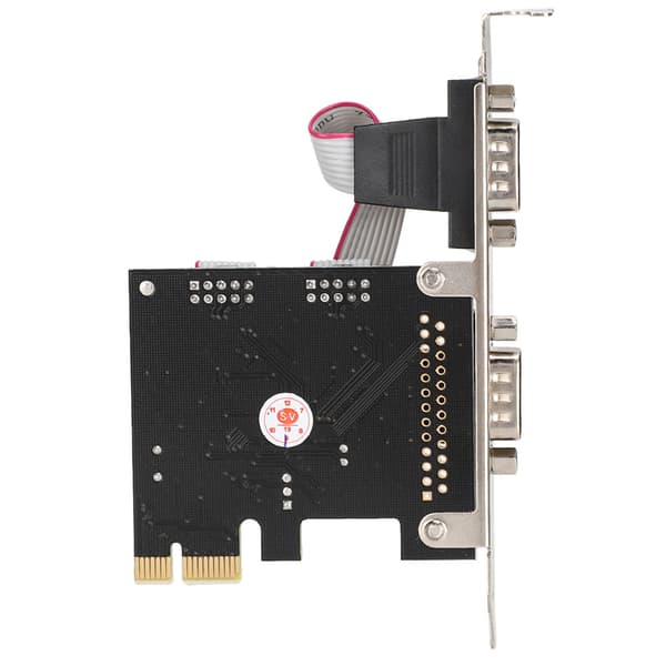 PCI-E PCI Express till dubbel seriell DB9 RS232 2-portars kontrolleradapterkort
