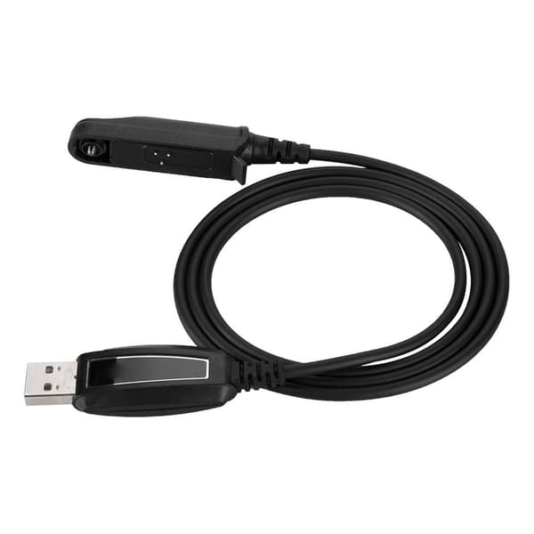 1M Program Walkie Talkie Programmeringskabel med CD-drivrutin för Baofeng BF-A58/BF-UV9R Radio