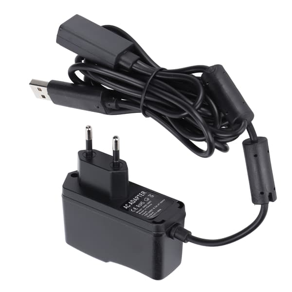 USB til AC-adapter Højfølsom AC-adapterkonverter Strømkabel til Xbox 360 Kinect-sensor EU-stik 100-240V
