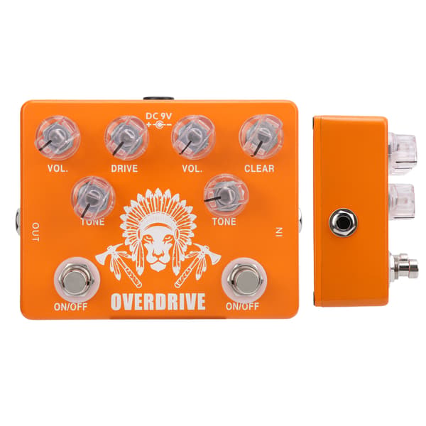 Guitarpedal Dobbelt Overspeed Distortion Effekt Ægte Bypass Design Instrument Tilbehør CP‑70