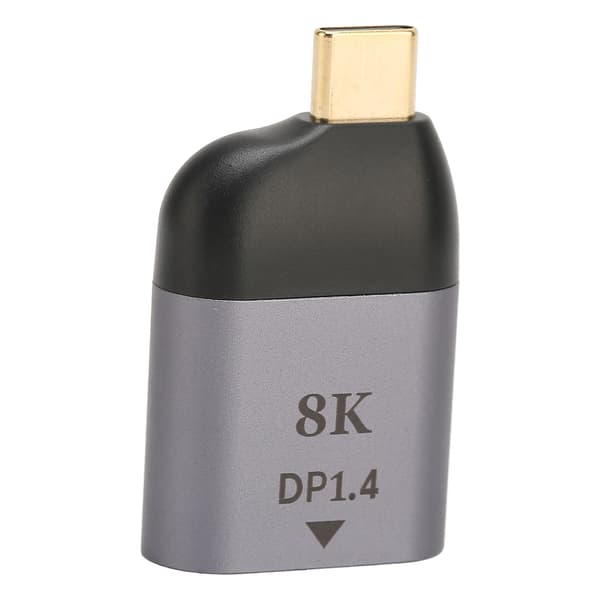 USB C til Display Port Adapter 8K 60Hz Høj Opløsning Kompakt Bærbar USB C til DP Adapter til Windows PC