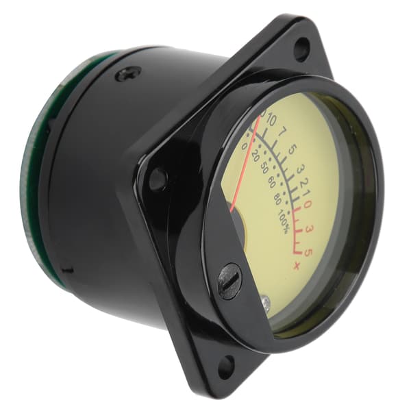 45 mm baggrundsbelyst VU-meter DB-niveaupanel til forstærker, gul TS-45-Y med driverkort 500UA