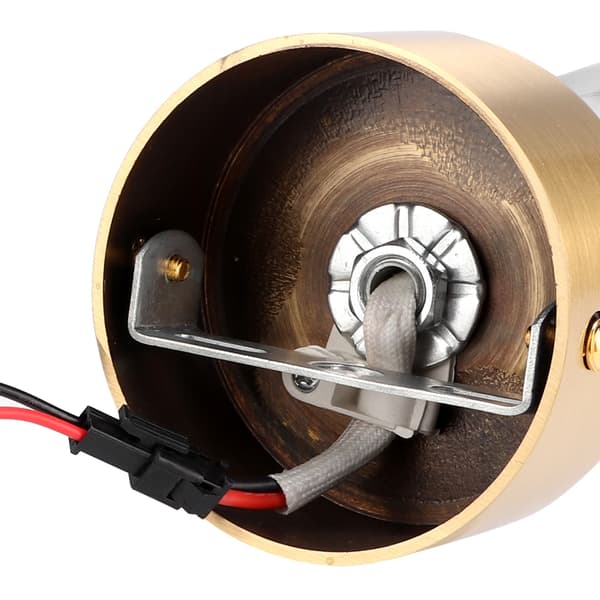 Enkel kopparvägglampa för korridor, trapphus, passage, sovrum 3W 220V varmvit