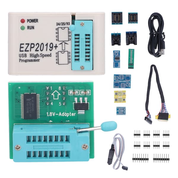 USB SPI Flash Programmer 24 25 93 EEPROM BIOS EZP2019 IC-brænder til Win7 Win8